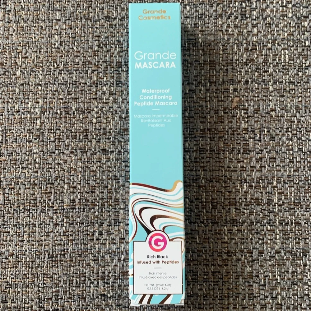 ✨HP✨ GrandeMASCARA Waterproof Conditioning Peptide Black Mascara .15 oz